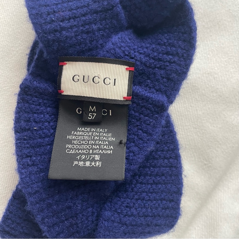 Gucci Ear Warmer Blue - Picture 5 of 6